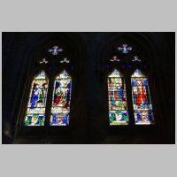 Avila, Catedral, photo Richard Mortel, Wikipedia, stained glass, 15th century,a.jpg